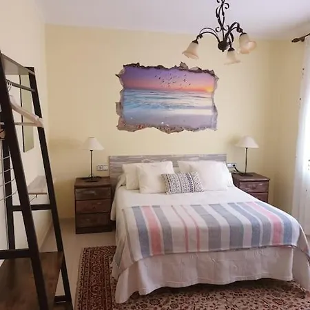 בית נופש Casa Maria Con Jardin, Aparcamiento Y Vistas Al Mar *